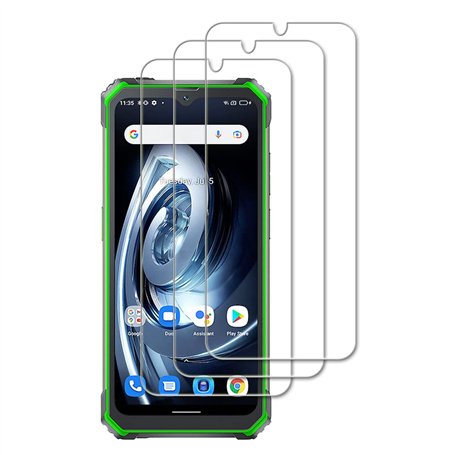 Tzstz 3 Pièces Verre Trempé D'écran Protecteur pour BV7100 / BV8800 / BL8800 / BL8800 Pro/Oscal S80 Dureté 9H Anti Rayures HD Fi
