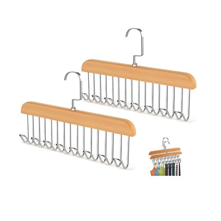 Lot de 2 Porte-Ceintures pour Armoire