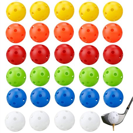 Lepidi 30 Pièces Pratique des Balles de Golf