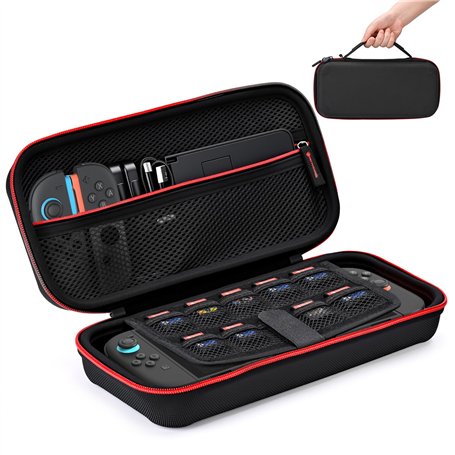 Innovess Étui Compatible avec Nintendo Switch 2 – Housse Rigide de Transport avec Poche de Rangement