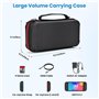 Innovess Étui Compatible avec Nintendo Switch 2 – Housse Rigide de Transport avec Poche de Rangement, pour 9 Cartes de Jeu, Poch