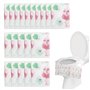 20 Protections Toilettes Jetables - Protège Cuvette WC Jetable - Protège Toilette Jetable