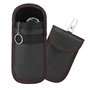 Lot de 2 Pochettes Anti RFID Clé Voiture Portable – Pochette en Fibre de Carbone – Protection Antivol Anti Piratage de Télécomma