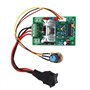 Contrôleur de vitesse de moteur de brosse DC, 5-30V CC Régulateur de vitesse de moteur de brosse réglable DC 6A / 150W PWM Régul