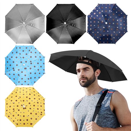 PORFOYO Lot de 5 chapeaux de parapluie