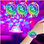 Lot De 3 Mini Boule Disco Usb Lumière De Fête