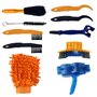 TERRARIDE 10 Pièces Outil de Brosse de Nettoyage de Vélo