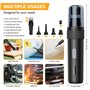 EVARY Aspirateur à Main sans Fil 15000Pa,Aspirateur Voiture Puissant 2 en 1avec Moteur sans Balai et Lumières LED pour Voiture, 