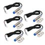 DollaTek 5Pcs Interrupteur de capteur de proximité inductif LJ12A3-4-Z/BX de Remplacement à 3 Fils NPN DC6-36V
