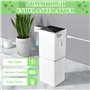RDDAIPE Distributeur Savon Automatique 380ml,Distributeur de Savon Automatique Mural sans Percage,Distributeur Automatique Savon