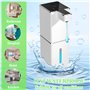 RDDAIPE Distributeur Savon Automatique 380ml,Distributeur de Savon Automatique Mural sans Percage,Distributeur Automatique Savon