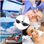 Lunettes de Protection UV, 3 Pcs Lunettes Bronzage Conviennent pour la Beauté Laser IPL UV Traitement de la Lumière LED, Lunette