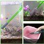 Weinsamkeit Aspirateur Aquarium et Kit de Nettoyage Aquarium, Facile à Nettoyer Le Gravier et à Changer l'eau, Comprenant 15 Acc