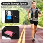 Gilet Hydratation Running Femme et Homme, Léger et Réfléchissant Gilet de Course, Gilet Running avec Gourde d'Hydratation de 500