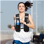 Gilet Hydratation Running Femme et Homme, Léger et Réfléchissant Gilet de Course, Gilet Running avec Gourde d'Hydratation de 500