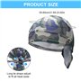 Bandana Homme Sport Respirant Bonnet sous Casque de Vélo Séchage Rapide