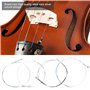 4/4 cordes de violon, jeu de cordes en acier accessoires pour violon 4/4