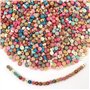 Lot de 1260 perles multicolores avec lettres de l'alphabet A-Z
