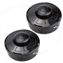 Lot de 2 Tête de débroussailleuse Universelle A6481 Nylon Bobine de Rechange de Tondeuse Débroussailleuse Tête De Coupe M10 X 1