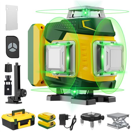 【Mode Impulsion】Niveau Laser 4×360°