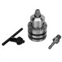 Mandrin pour perceuse 3,0-16 mm 1/2-20UNF Kit adaptateur mandrin pour perceuse type clé mandrin pour perceuse avec adaptateur he