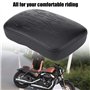 KSTE Selle de Moto, coussin arrière moto Ventouse Siège passager Pad Livré avec 8 ventouses for Bobber Chopper