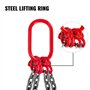 Mophorn Chaîne de Levage de Poids à 4 Pieds Élingue en Acier Allié 2 m Diamètre Chaîne 8 mm Capacité Charge 4 T Élingue de Chari