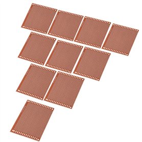Circuit imprimé universel pour expériences électroniques et prototype de bricolage PCB simple face 10 pièces/ensemble 7x9cm