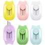 WOLMIK Lot de 6 mini cutters universels rétractables - Mini couteau utilitaire portable - Couteau de papeterie pour enveloppe