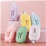 WOLMIK Lot de 6 mini cutters universels rétractables - Mini couteau utilitaire portable - Couteau de papeterie pour enveloppe, p