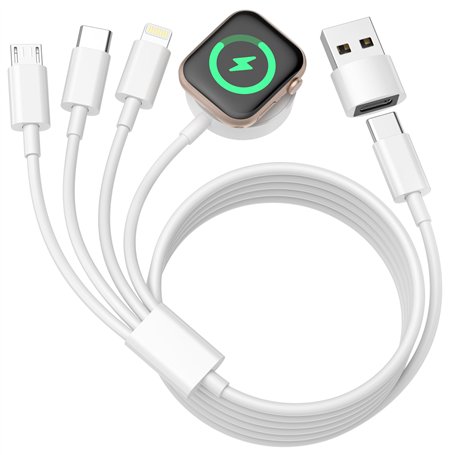 4 en 2 Chargeur pour Apple Watch