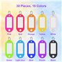 Porte Clés en Plastique 10 Couleurs