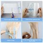 15 Cm X 4 M Film De Cicatrisation Pour Tatouage Seconde Peau - Tampon De Protection Transparent Et Respirant Pour Peau TatouéE -