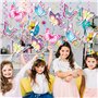 JDCMEI 12 Pièces Décorations de Tourbillon Suspendues de Papillon, Streamers Butterfly Suspendu la Décoration Tourbillonnante To