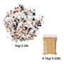 1 KG Gravier pour Jardin et 100G Sable Naturel pour Plantes en Pot
