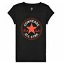 T shirt à manches courtes Enfant Converse CONVERSE CHUCK PATCH TEE 468992 K25 Noir