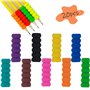 Lot de 20 Poignées de Stylo en Mousse crayon Soft Warm ince à Crayons en Gel Postuler à Enfants Étudiants Adultes pinces à crayo