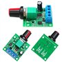WayinTop 2pcs PWM Moteur Contrôleur de Vitesse Basse Tension DC 1,8V 3V 5V 6V 12V 2A 1803BK Commutateur de Commande Réglable ave