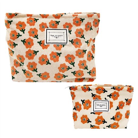 Lot de 2 trousses de toilette de voyage multifonctionnelles