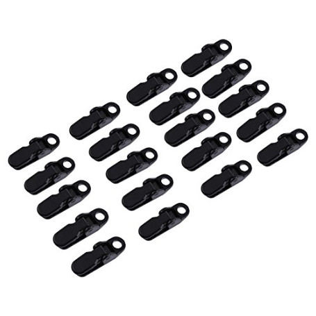Plastique Auvent Pince Clip 20 PCS Clips de Bâche Clips de Verrouillage Polyvalents Clip pour Fixer Auvent Tente de Camping la T