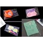 MZMing [50 Pièces A4 Sachet en Poly Cellophane Transparent Sac Scellé Auto-Adhésif Poche en Plastique épaississante OPP pour Emb