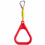Accessoires Cateam Ninja - Anneaux de Gymnastique Triangle Multicolore Lot de 2 avec mousquetons - Triangles de Barre de Singe p