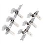 Cordes de Guitare Classique Tuning Peg Tuners Mécaniques Argent Cheville De Réglage Guitare Classique