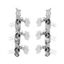 Cordes de Guitare Classique Tuning Peg Tuners Mécaniques Argent Cheville De Réglage Guitare Classique