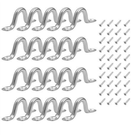 PnxdeobXL 20 Pièces Pontet INOX