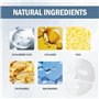 5PCS Bio Collagen Face Mask Overnight,Bio-Collagen Real Deep Mask,Bio-Collagen Deep Hydrating Overnight Mask,Film de collagène H