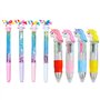 4 Stylos À Bille Rainbow Horse