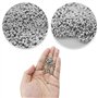 1500 PièCes 4mm MéTal Petites Perles D'Espacement Rondes Plaqué MéTallisé Perles Intercalaires Heishi Doré ArgentéEs Pour Bijoux