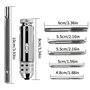 Tkxjry Lot de 6 tarauds à cliquet avec poignée en T réglable M3 M4 M5 M6 M8 avec poignée en T et porte-outils