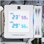 Thermalright Peerless Assassin 120 Digital ARGB White CPU Air Cooler, Digital Screen Top Cover 6 Heatpipes Computer CPU Cooler, 